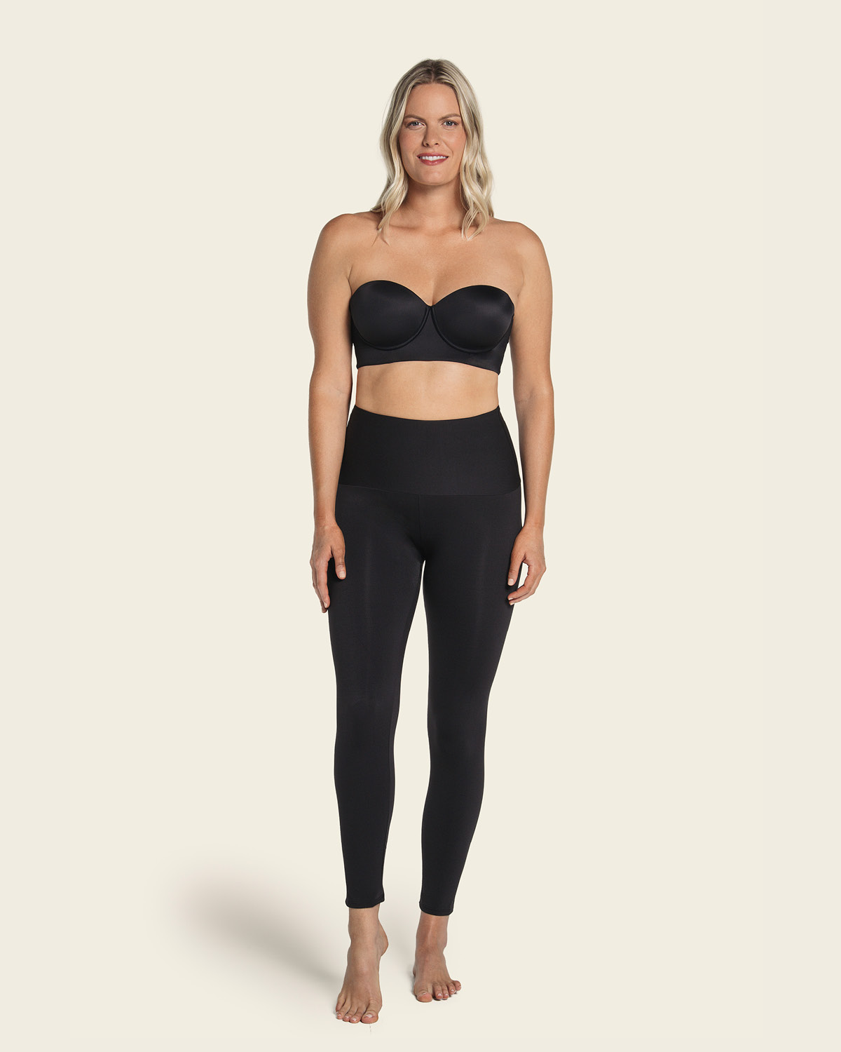 Legging de contrôle taille haute à séchage rapide - Leonisa - Modalova