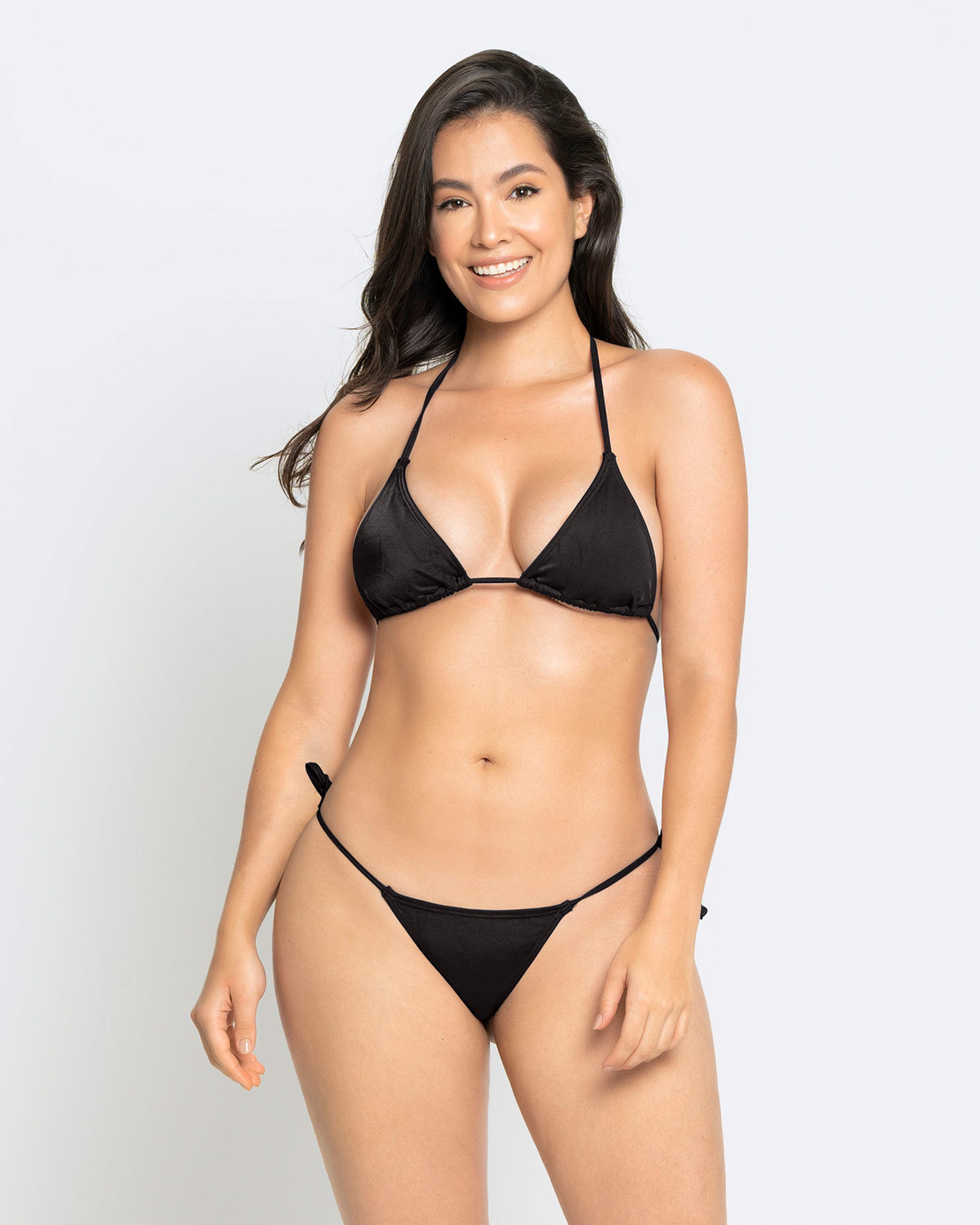 Maillot de bain triangle type rideau et bas style brésilien - Leonisa - Modalova